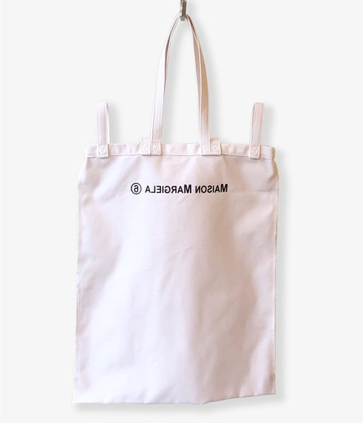 MM6 MAISON MARGIELA/INSIDEOUT LOGO BAG(WHITE)