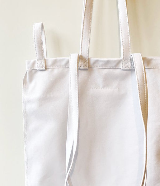 MM6 MAISON MARGIELA/INSIDEOUT LOGO BAG(WHITE)