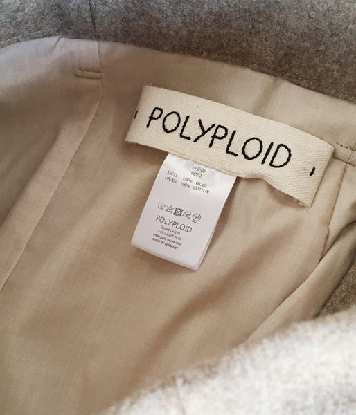 POLYPLOID/CARGO TACK PANTS C (NATURAL MELANGE)