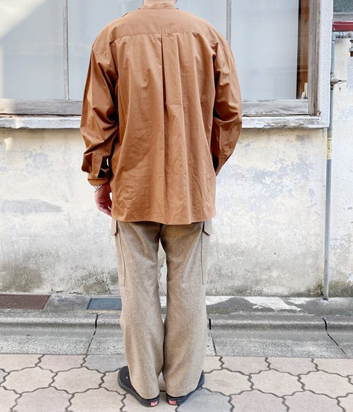 POLYPLOID/CARGO TACK PANTS C (NATURAL MELANGE)
