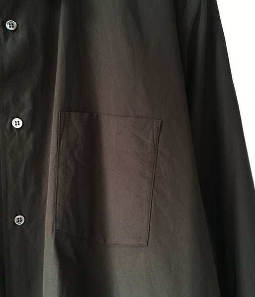 holk/REGULER SHIRT (BROWN)