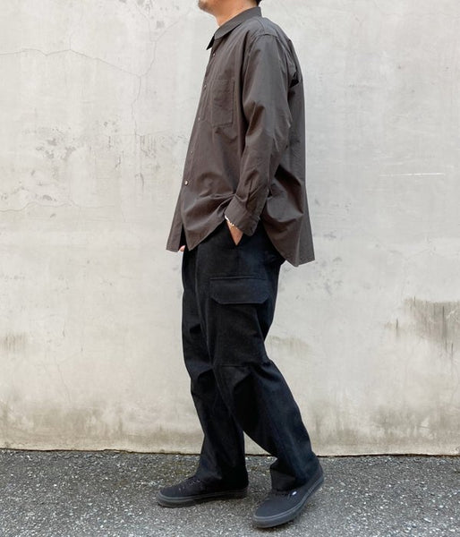 holk/REGULER SHIRT (BROWN)