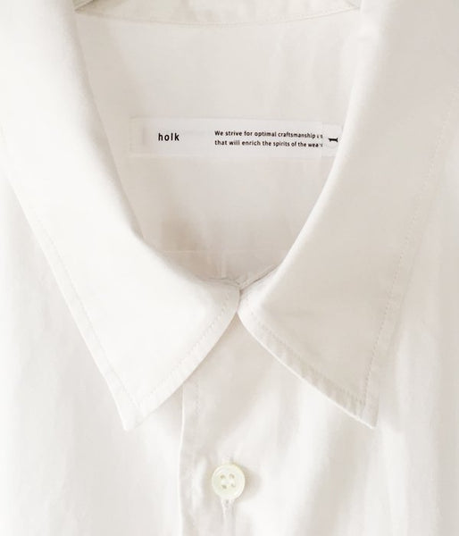 holk/REGULER SHIRT (WHITE)