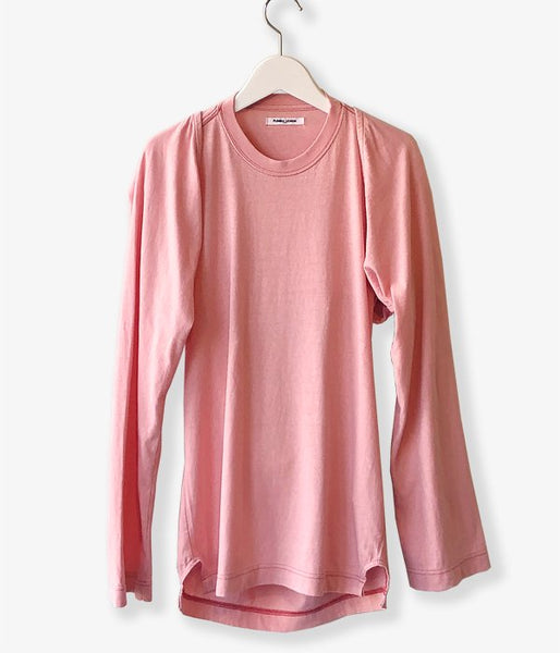 FUMIKA_UCHIDA/SEPARATE-SLEEVE LONG TEE(PINK)