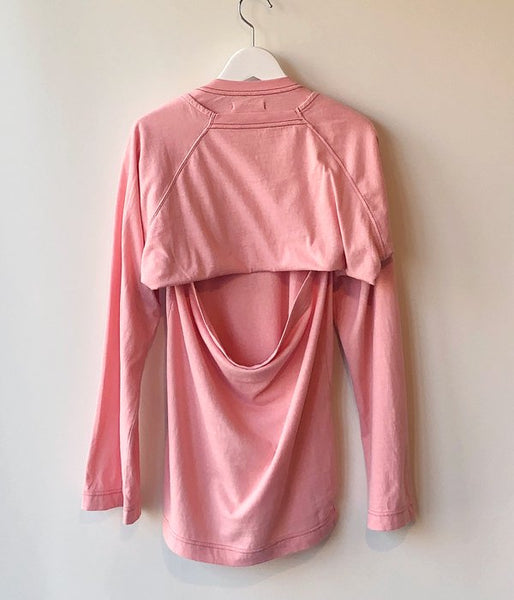 FUMIKA_UCHIDA/SEPARATE-SLEEVE LONG TEE(PINK)