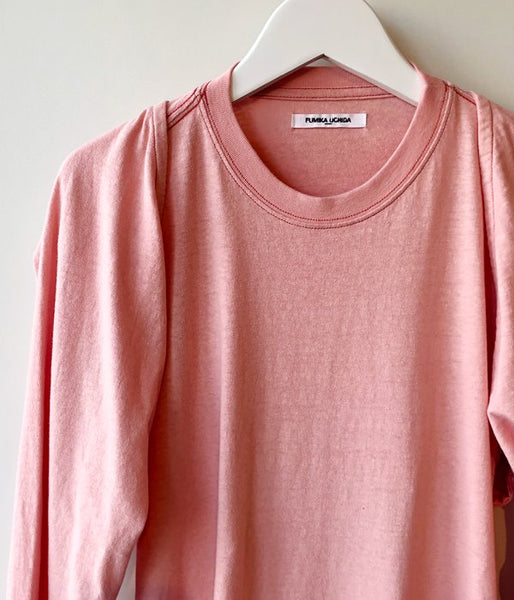 FUMIKA_UCHIDA/SEPARATE-SLEEVE LONG TEE(PINK)