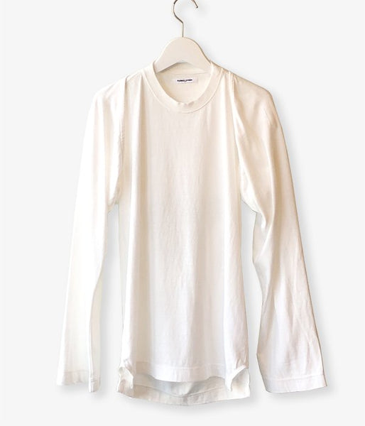 FUMIKA_UCHIDA/SEPARATE-SLEEVE LONG TEE(WHITE)