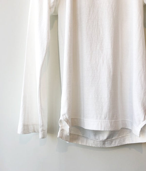 FUMIKA_UCHIDA/SEPARATE-SLEEVE LONG TEE(WHITE)