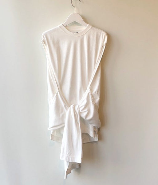 FUMIKA_UCHIDA/SEPARATE-SLEEVE LONG TEE(WHITE)
