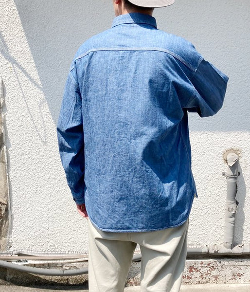 DESCENDANT/VANING CHAMBRAY SHIRT