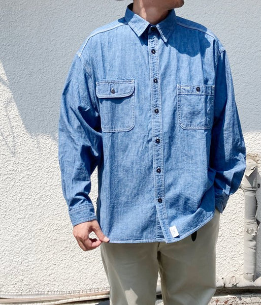 DESCENDANT/VANING CHAMBRAY SHIRT