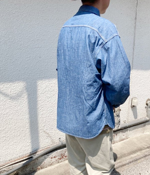 DESCENDANT/VANING CHAMBRAY SHIRT