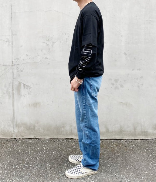 DESCENDANT/MILITIA LAYERD TEE (BLACK)