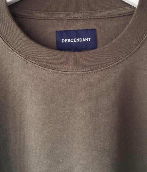 DESCENDANT/MILITIA LAYERD TEE (OLIVE DRAB)