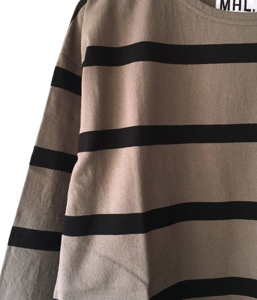 MHL./WIDE STRIPE DRY JERSEY MENS (GREEN)