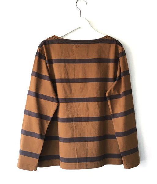 MHL./WIDE STRIPE DRY JERSEY WOMENS (BROWN)