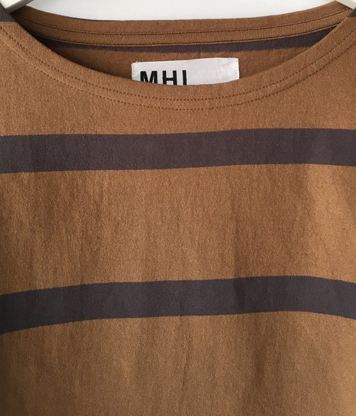 MHL./WIDE STRIPE DRY JERSEY WOMENS (BROWN)