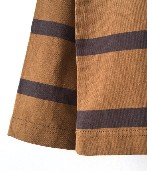 MHL./WIDE STRIPE DRY JERSEY WOMENS (BROWN)