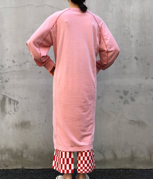 FUMIKA_UCHIDA/VICTORIAN-SLEEVE LONG TEE(PINK)