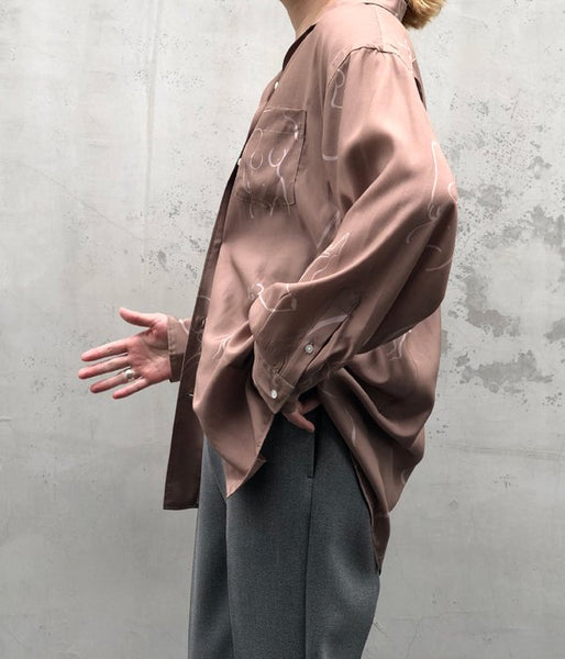 WRYHT/ONE-PIECE COLLAR BLOUSE(DUNE)