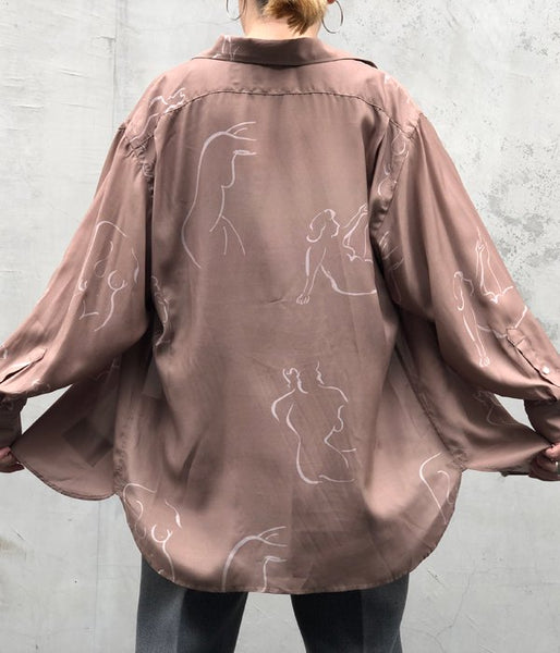 WRYHT/ONE-PIECE COLLAR BLOUSE(DUNE)