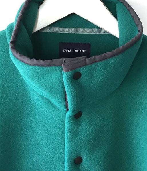 DESCENDANT/HUMMING FLEECE PULL OVER (TEAL)