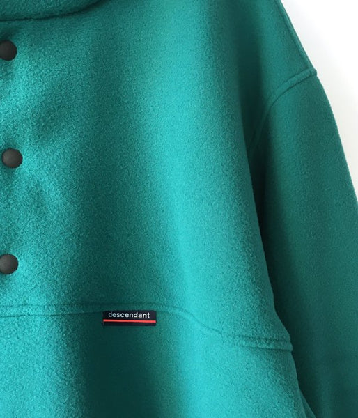 DESCENDANT/HUMMING FLEECE PULL OVER (TEAL)