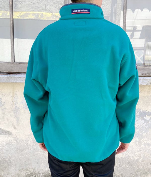 DESCENDANT/HUMMING FLEECE PULL OVER (TEAL)