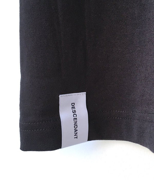 DESCENDANT/SEMAPHORE CREW NECK SS FULL SIZE (BLACK)