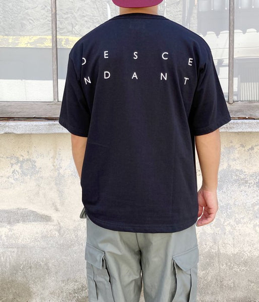 DESCENDANT/SEMAPHORE CREW NECK SS FULL SIZE (BLACK)