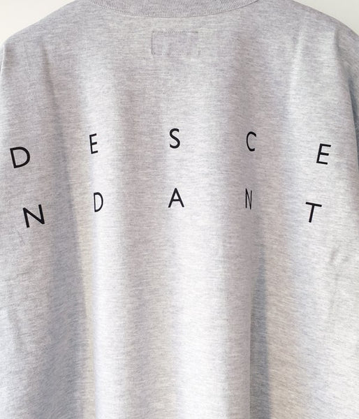 DESCENDANT/SEMAPHORE CREW NECK SS FULL SIZE (GRAY)