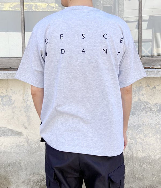 DESCENDANT/SEMAPHORE CREW NECK SS FULL SIZE (GRAY)