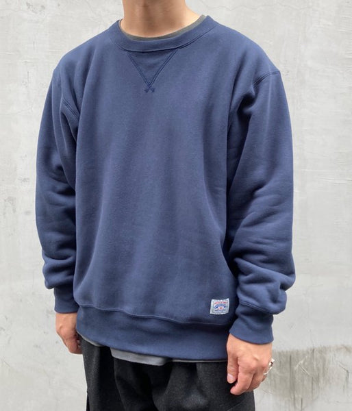 DESCENDANT/PX CREW NECK SWEATSHIRT (NAVY)