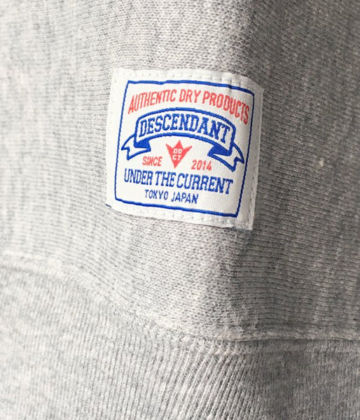 DESCENDANT/PX CREW NECK SWEATSHIRT (GRAY)
