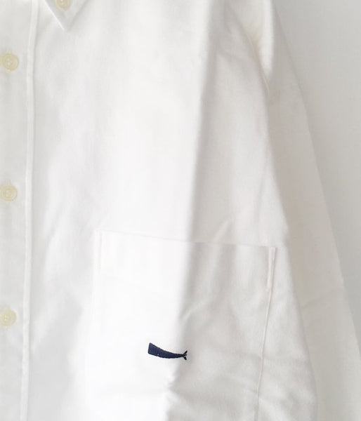 DESCENDANT/KENNEDY'S B.D LS SHIRT FULL SIZE (WHITE)