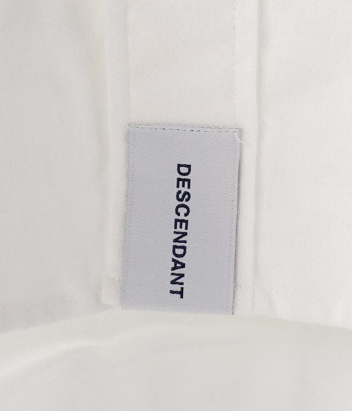 DESCENDANT/KENNEDY'S B.D LS SHIRT FULL SIZE (WHITE)