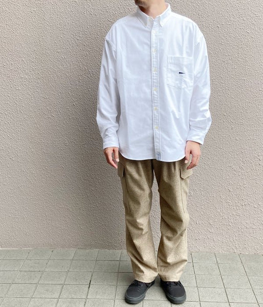 DESCENDANT/KENNEDY'S B.D LS SHIRT FULL SIZE (WHITE)
