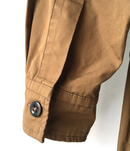 MHL./DRY COTTON POPLIN OP (BROWN)