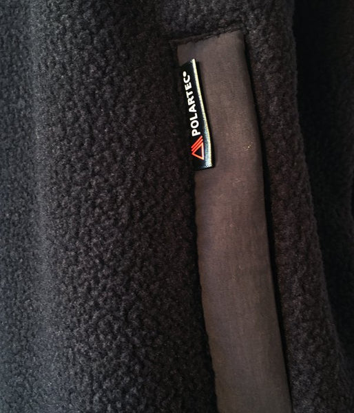 DESCENDANT/BOMBAY FLEECE ZIP CARDIGAN (BLACK)