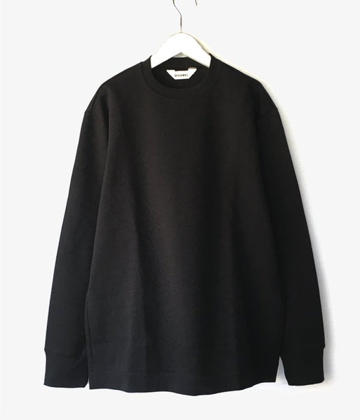 DIGAWEL/DOUBLE KNIT L/S (BLACK)