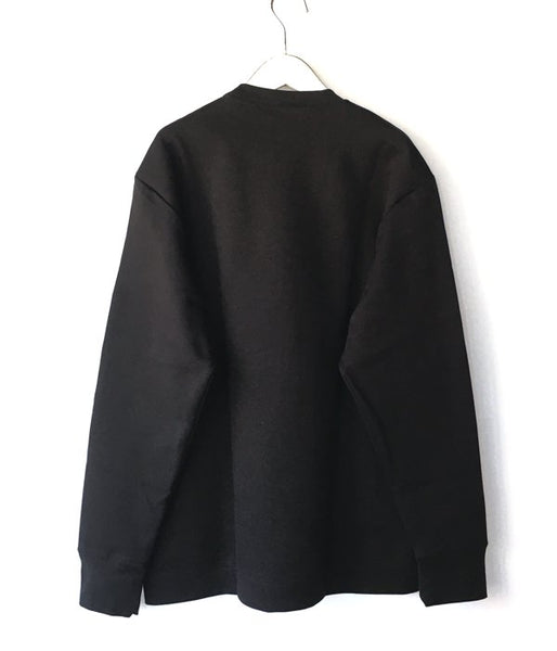DIGAWEL/DOUBLE KNIT L/S (BLACK)