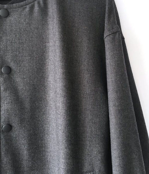 holk/VARSITY JACKET (GRAY)