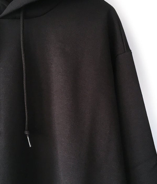 DESCENDANT/BOX HOODED SWEATSHIRT (BLACK)