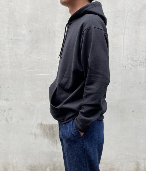 DESCENDANT/BOX HOODED SWEATSHIRT (BLACK)