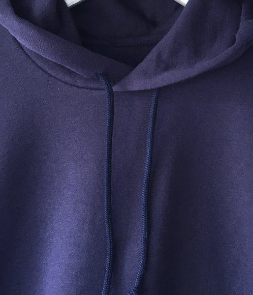 DESCENDANT/BOX HOODED SWEATSHIRT (NAVY)