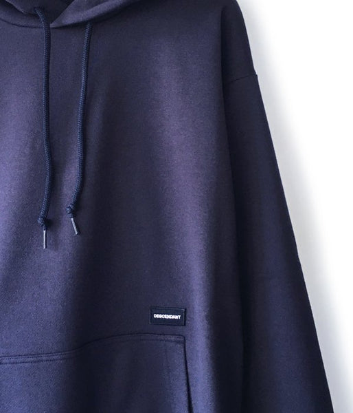 DESCENDANT/BOX HOODED SWEATSHIRT (NAVY)