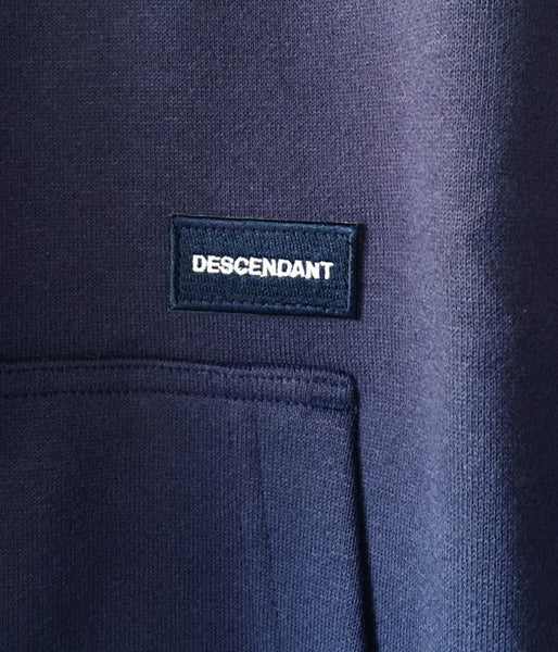 DESCENDANT/BOX HOODED SWEATSHIRT (NAVY)