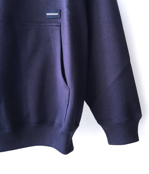 DESCENDANT/BOX HOODED SWEATSHIRT (NAVY)