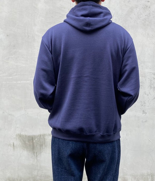 DESCENDANT/BOX HOODED SWEATSHIRT (NAVY)
