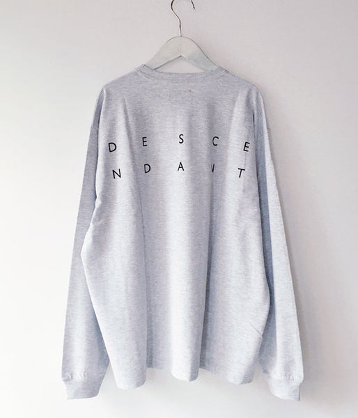 DESCENDANT/SEMAPHORE CREW NECK LS FULL SIZE (GRAY)